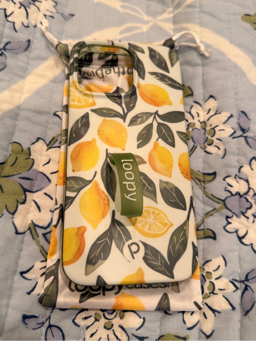 Loopy Lemon Grove iPhone 16 Pro Max Case - Picture 2 of 3